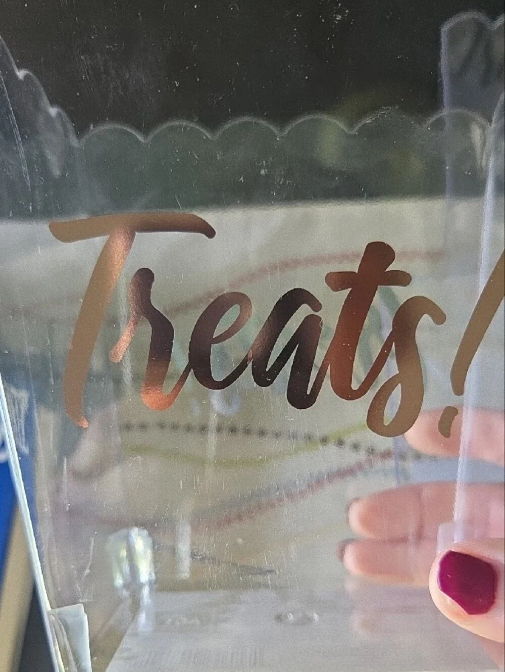 Source Unknown clear plastic